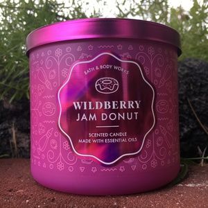 Wildberry Jam Donut Bath and Body Works